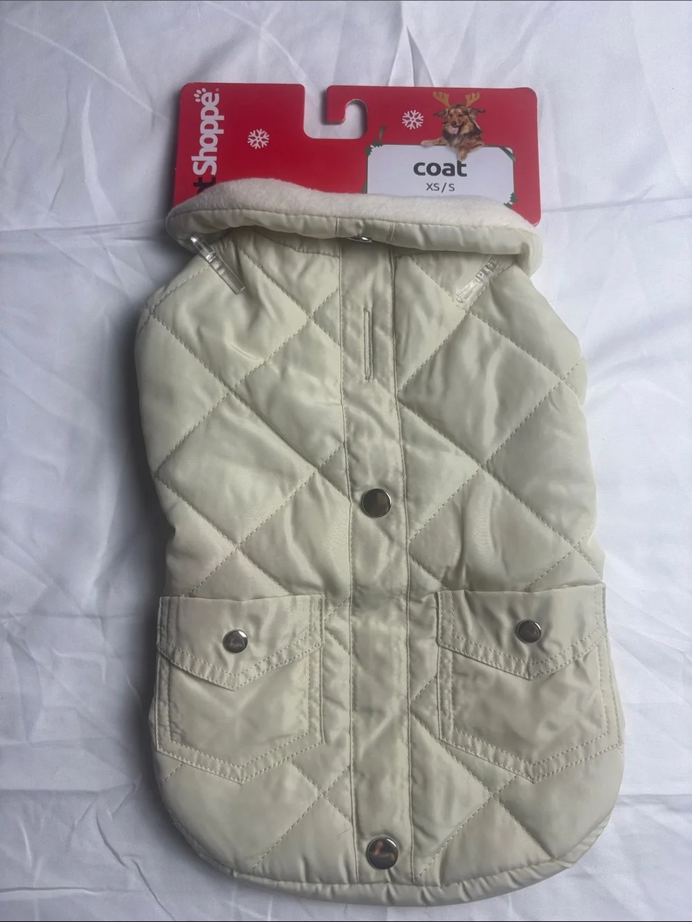 BNWT Dog Winter Coat. Sz XS/S